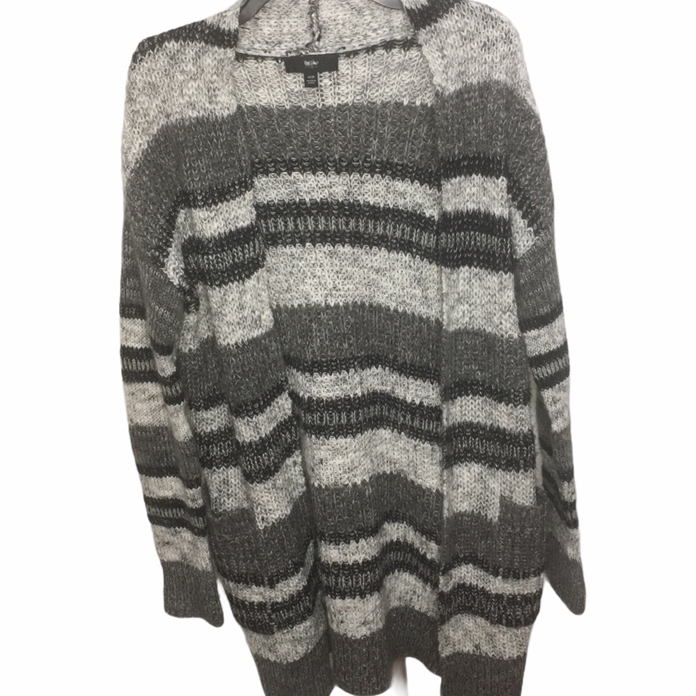 Mossimo long cozy striped cardigan sweater